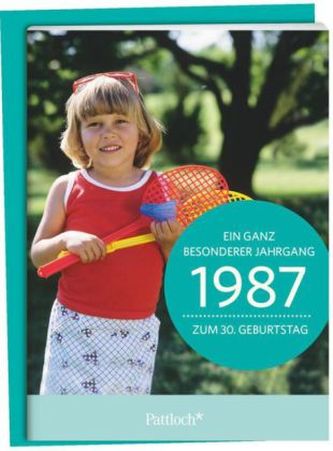 1987 - Ein ganz besonderer Jahrgang, Jahrgangs-Heftchen mit Kuvert