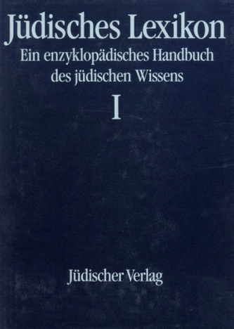 Jüdisches Lexikon, 4 Bde. in 5 Tl.Bdn.