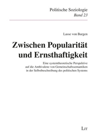 Zwischen Popularität und Ernsthaftigkeit Zwischen Popularität und Ernsthaftigkeit