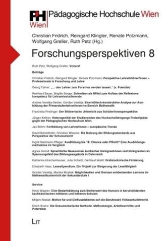 Forschungsperspektiven. Bd.8