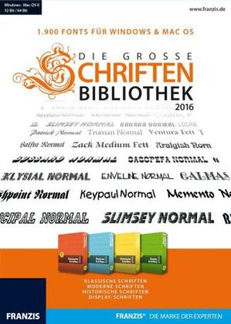 Das große Schriftenpaket 2016, CD-ROM