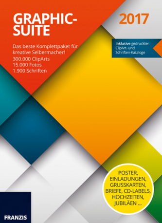 Graphic Suite 2017, 3 DVD-ROMs