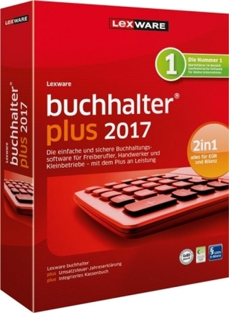 Lexware Buchhalter plus 2017, CD-ROM