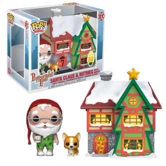 Funko POP Town: Holiday - Santas House w/Santa & Nutmeg