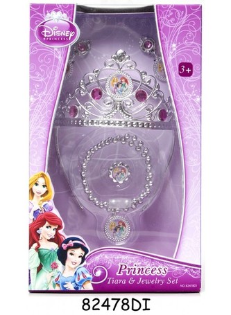 Disney Princezny - Set s korunkou a šperky