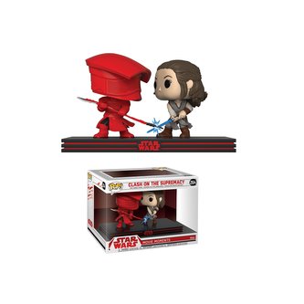 Funko POP Bobble 2-Pack: Star Wars: Movie Moments: Rey & Praetorian Guard