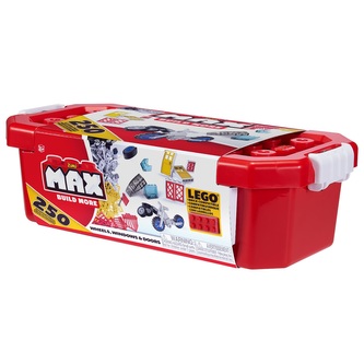 Max Build More: 250 dílků - stroje, okna, dveře