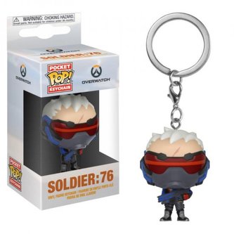 Funko POP Keychain: Overwatch: Soldier: 76