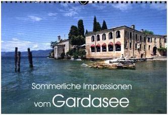 Sommerliche Impressionen vom Gardasee (Wandkalender 2017 DIN A4 quer)