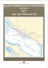Delius Klasing-Sportbootkarten Adria, Berichtigung, Planokarte. Tl.2