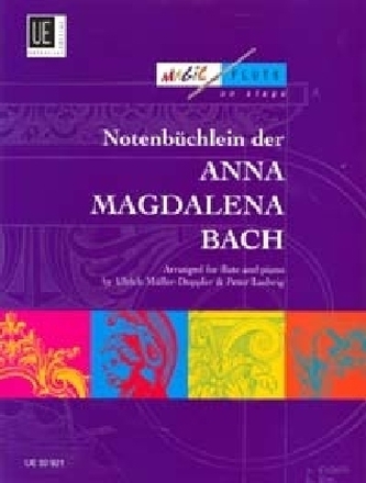 Notenbüchlein der Anna Magdalena Bach, für Flöte und Klavier