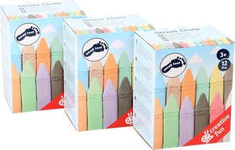 Small Foot Sada velké barevné křídy balení komplet (3ks v kompletu)