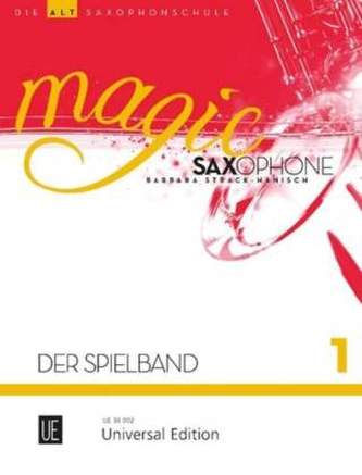 Magic Saxophone - Der Spielband, für 1-2 Altsaxophone, teilweise mit Klavierbegleitung. Bd.1