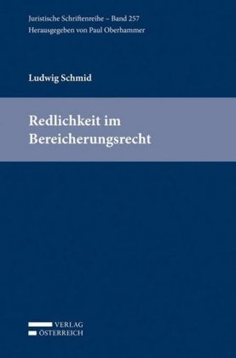 Redlichkeit im Bereicherungsrecht (f. Österreich)