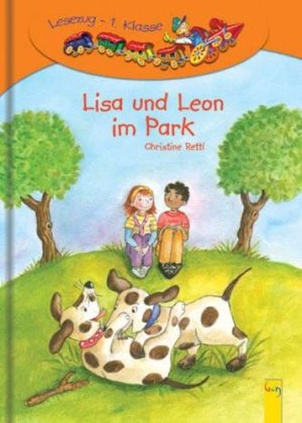 Lisa und Leon im Park
