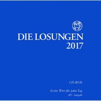 Die Losungen 2017, 1 CD-ROM