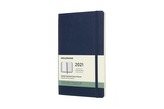 Moleskine Plánovací zápisník 2021 měkký modrý L