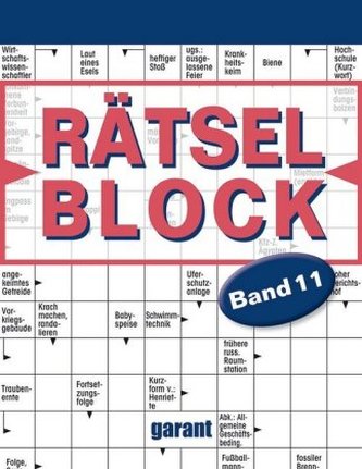 Rätsel Block. Bd.11