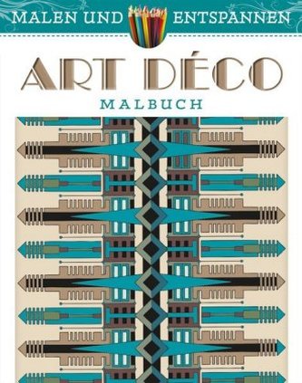 Malen und entspannen: Art Deco