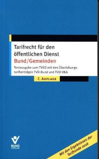 Tarifrecht für den öffentlichen Dienst Bund/Gemeinden
