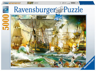 Puzzle Velká lodní bitva/5000 dílků