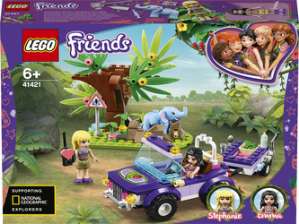 LEGO Friends 41421 Záchrana slůněte v džungli