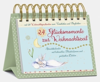 24 Glücksmomente zur Weihnachtszeit, Tisch-Adventskalender