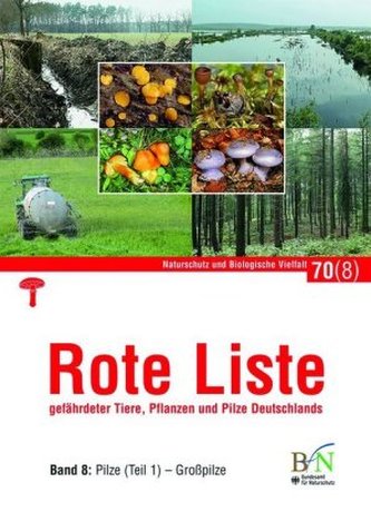 Rote Liste gefährdeter Tiere, Pflanzen und Pilze Deutschlands. Tl.8/1