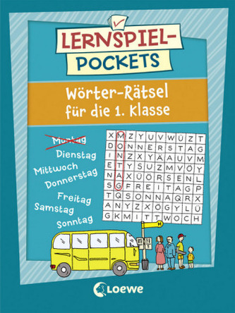 Lernspiel-Pockets - Wörter-Rätsel für die 1. Klasse