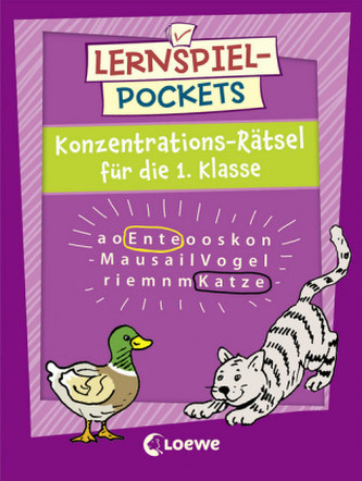 Lernspiel-Pockets - Konzentrations-Rätsel für die 1. Klasse