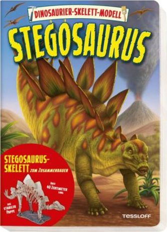 Dinosaurier Skelett-Modell Stegosaurus