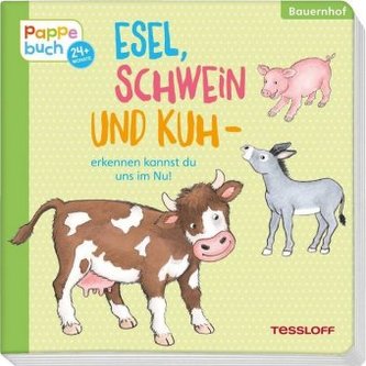 Esel, Schwein und Kuh - erkennen kannst du uns im Nu!