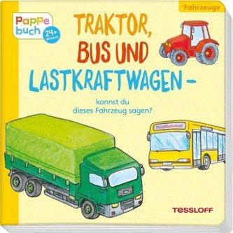 Traktor, Bus und Lastkraftwagen - kannst du dieses Fahrzeug sagen?