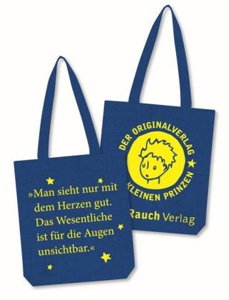 Man sieht nur mit dem Herzen gut, Stofftasche