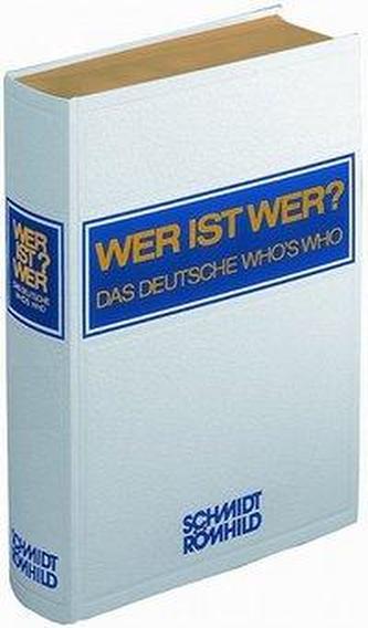 Wer ist wer? Das deutsche Who's Who