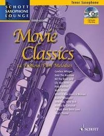 Movie Classics, für Tenorsaxophon, m. Audio-CD, m. Klaviersatz