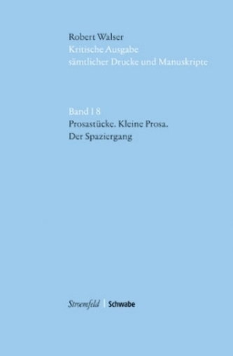 Prosastücke, Kleine Prosa, Der Spaziergang, m. USB-Stick