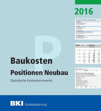 BKI Baukosten Neubau 2016. Tl.3
