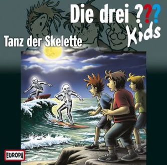 Die drei ??? Kids - Tanz der Skelette, Audio-CD