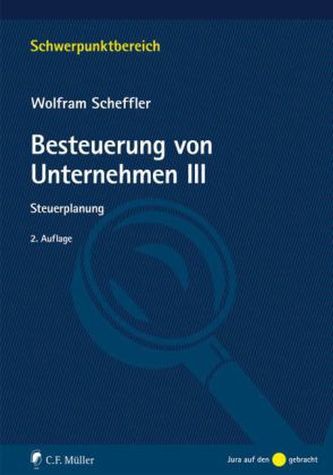 Besteuerung von Unternehmen. Bd.3