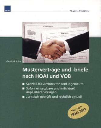Musterverträge und -briefe nach HOAI und VOB, CD-ROM