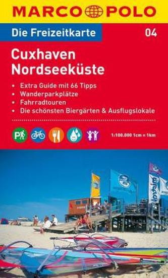 Die Freizeitkarte Cuxhaven, Nordseeküste