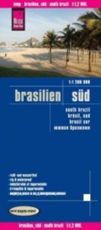 World Mapping Project Reise Know-How Landkarte Brasilien, Süd (1:1.200.000). South Brazil / Brésil, Sud / Brasil Sur