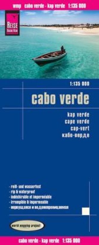 World Mapping Project Reise Know-How Landkarte Cabo Verde (1:135.000)