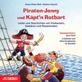 Piraten-Jenny und Käpt'n Rotbart, 1 Audio-CD