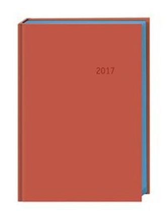Terminer A5, Leinen orange 2017