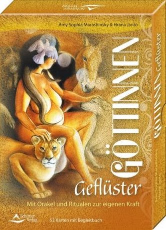 Göttinnengeflüster, 52 Karten mit Begleitbuch