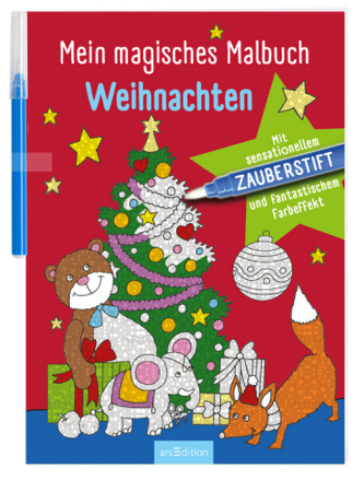 Mein magisches Malbuch Weihnachten