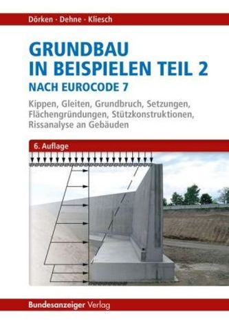 Kippen, Gleiten, Grundbruch, Setzungen, Flächengründungen, Stützkonstruktionen, Rissanalysen an Gebäuden