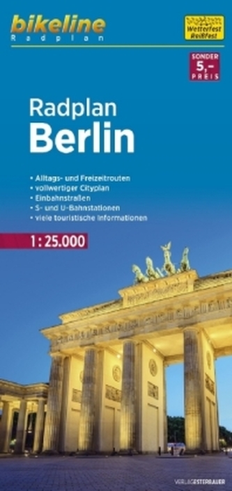 Bikeline Radkarte Radplan Berlin